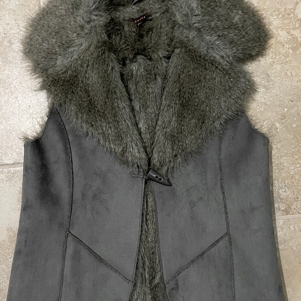 Fever Faux fur/suede Vest